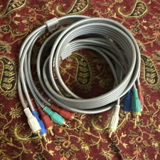 Cinch Kabel 5-fach 2m, wie neu, Goldkontakte