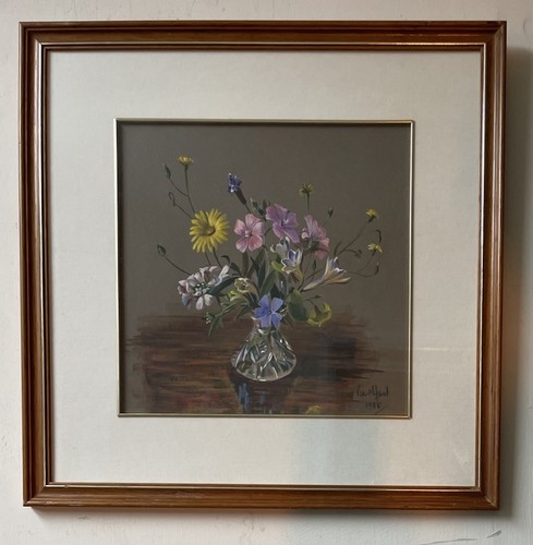 Original modernist floral - original,