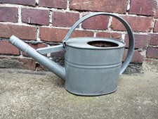 Gießkanne Metall Deko Landhaus Kanne Bepflanzung Garten Pflanzgefäß Pflanztopf 