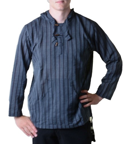 Gestreiftes fischerhemd kurtha - gestreiftes,