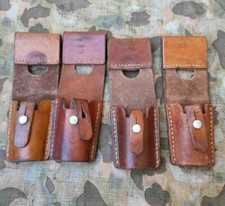 Original Schweizer Armee Koppelschuh, K31 Bajonettschuh, Leder 