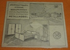 Art Deco Metallmöbel Marcel Breuer Stuhl B34 Vichr Prag Brief CSSR 7.3.1938