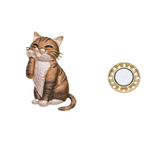 Brosche anstecknadel strass - brosche,