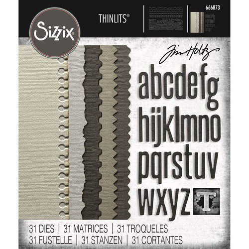 Sizzix thinlits 31pcs die set - sizzix,