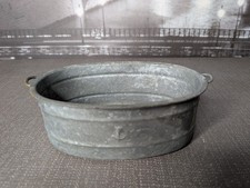 Alte originale Anker Zinkwanne