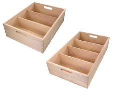 BESTECKKASTEN GASTRONOMIE HOLZ