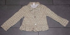 beige weiss Jacket Jacke Weste