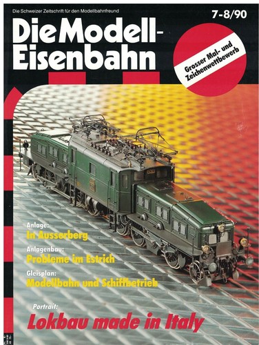 Die modell eisenbahn schweiz - die, modell-eisenbahn