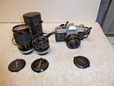 Canon FTb QL Kamera mit FD 1,8/50 mm S.C. lens und 2 weitere Objektive, 25106