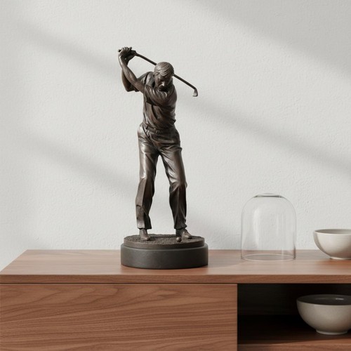Golfer dekorfigur detailreich - golfer-dekorfigur,