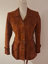 Damen Jacke Wildleder mittel