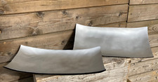 45x22cm 2er set silberne deko - 2er,