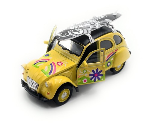 Modellauto citrön 2cv surf - citrön,