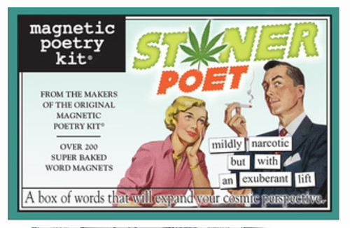 Magnetic poetry kit kiffer - poetry,