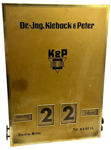 Reklame wandkalender ewige - reklame,