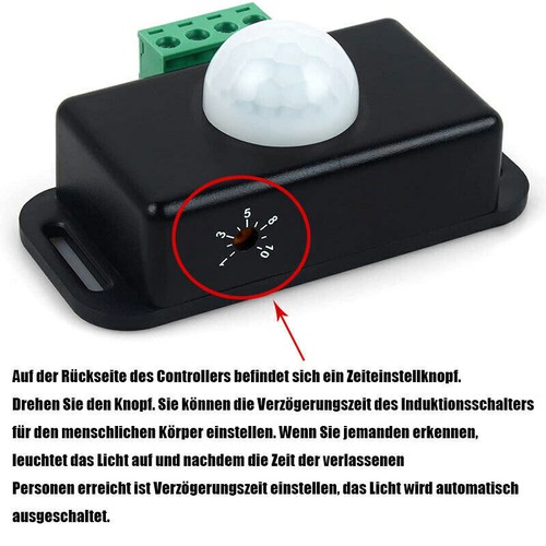 12v 24v bewegungsmelder - 12v, dc