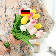 10x Künstliche Tulpen Real
