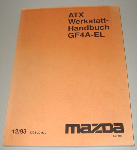 Werkstatthandbuch mazda xedos - werkstatthandbuch,