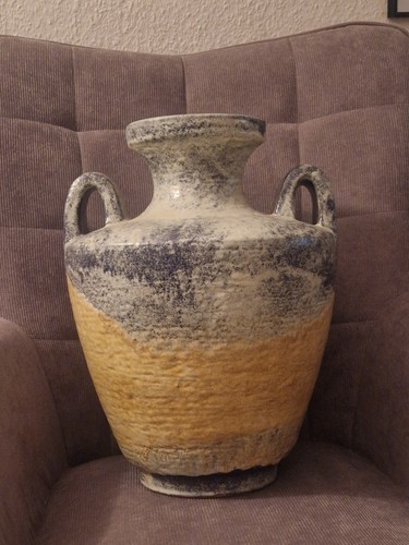 Majolika karlsruhe bodenvase - majolika,