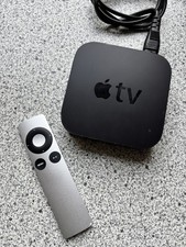 Apple TV Model A1469  3. Generation mit Fernbedienung und Kabel