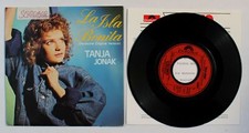 Tanja Jonak La Isla Bonita GER 7inch Vinyl Single 1987 + PR-Insert Rare!