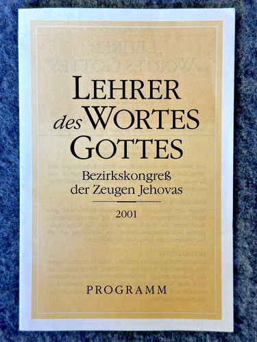 2001 bezirkskongreß - -,