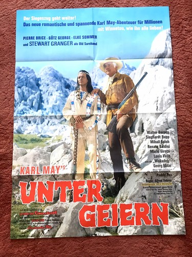Unter geiern kinoplakat poster - geiern,