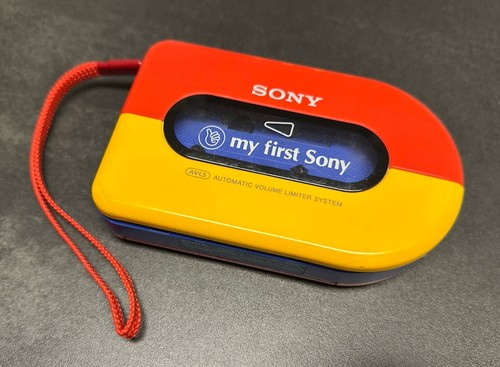 First sony kassettenspieler - my,
