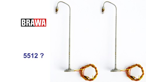 Brawa 5512 bogenlampe ohne - brawa, ?