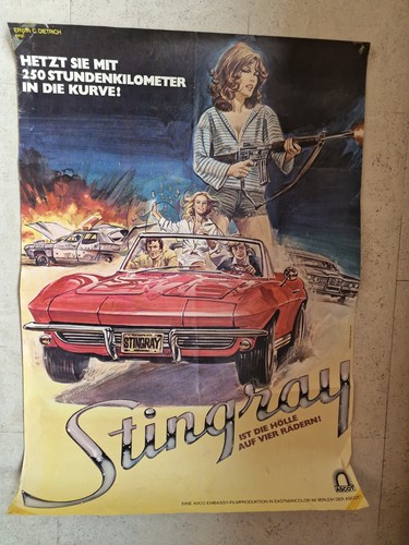 Altes kinoplakat stingray - kinoplakat,