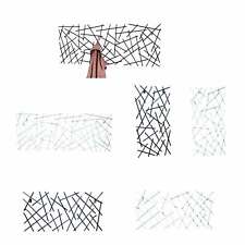 Wandgarderobe weiß schwarz