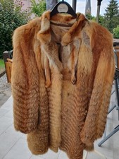 Pelzjacke Rotfuchs Gr. 40