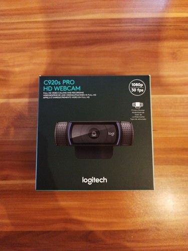 Logitech c920s pro webcam - c920s, hd