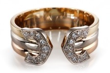 Ring Cartier Double C 750 18