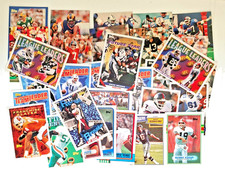 Topps Trading Cards Sammelkarten Auswahl Jahr 1987 - 1993 NFL + College