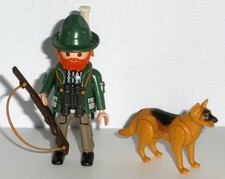 ♛ playmobil - Sammlungsauflösung - 1 Förster / Jäger mit Hund ♛