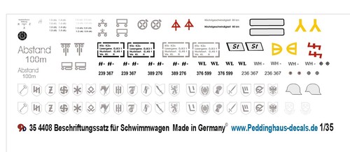 Peddinghaus decals 4408 - 1/35,