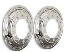 2x Felgenauskleidung für LKW in 22,5 Zoll Radkappen Radzierblenden