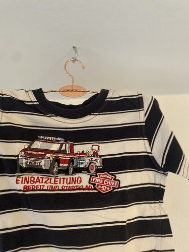 Shirt oberteil gestreift autos - shirt,
