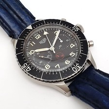 Heuer Flyback  Bundeswehr