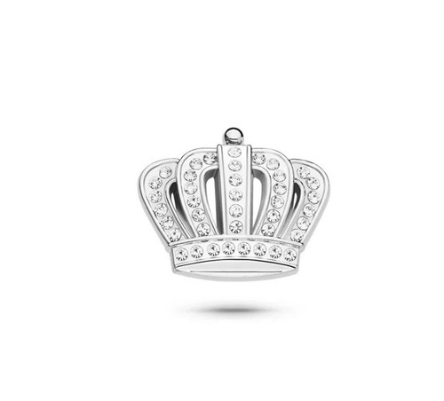 Metall krone crown chrom - 3d,