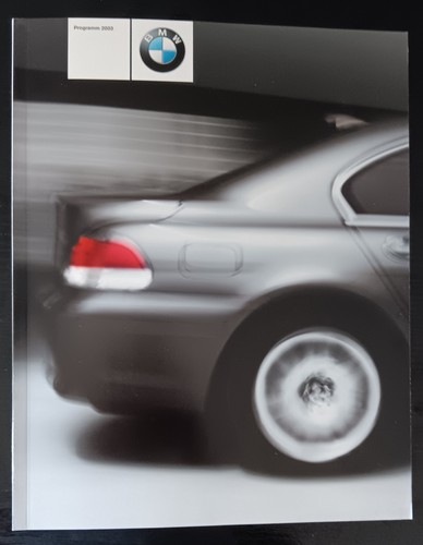 Auto prospekt bmw programm - auto,