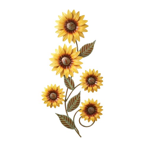 Sonnenblume wanddekoration - sonnenblume,
