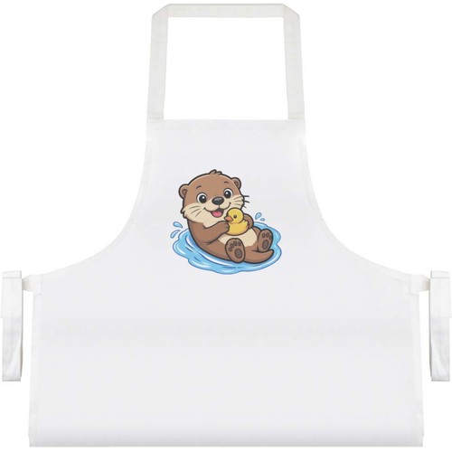 Unisex kochschürze otter - kochschürze, "otter