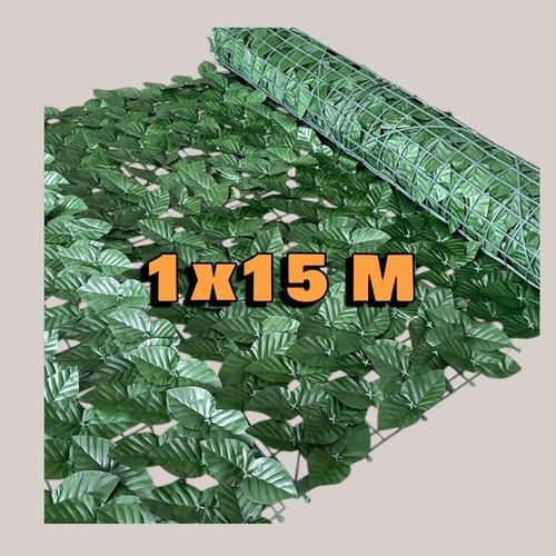 Künstliches heckennetz 1x15m - künstliches,