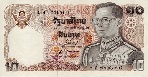 Banknote thailand baht - banknote,