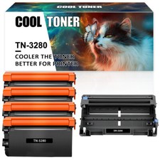 XXL TONER compatible with Brother TN-3280 DR-3200 MFC-8680 8890 HL-5340D 5370DW