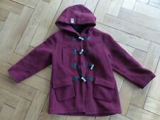 ★ TIMBERLAND ★ Mädchen Mantel Dufflecoat Wolle weinrot rot Gr. 10 (ca. 146, 152)