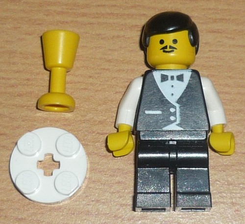 Lego city kellner - city, kellner,