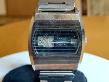 Alte Herrenarmbanduhr ANKER Automatic DIGITAL 25 Jewels - / 15 /